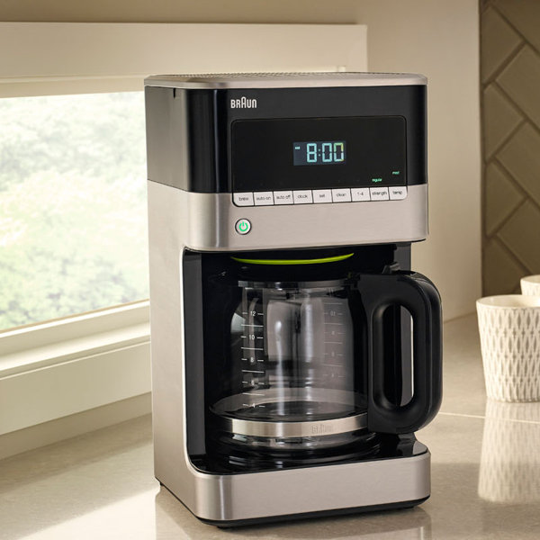 Braun BrewSense 12 Cup Drip Coffee Maker & Reviews Wayfair